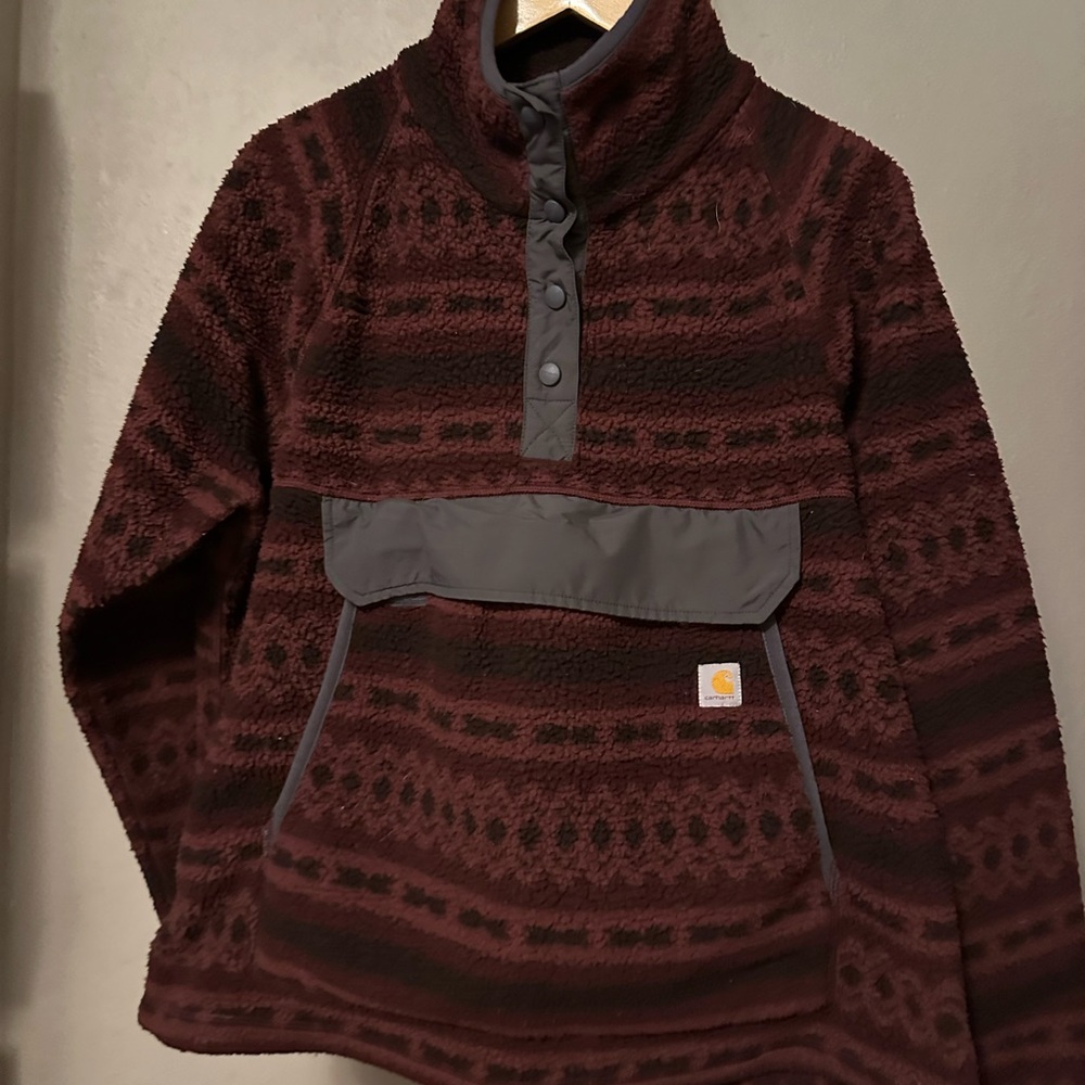 Carhartt Women’s Relaxed Pullover Sherpa